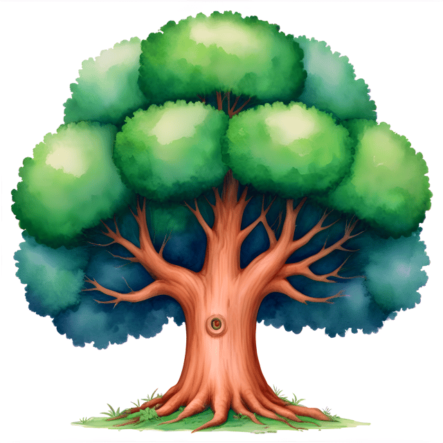 Free transparent PNG: Sacred Grove of Trees PNG with Transparent Background for Nature and Spirituality Imagery