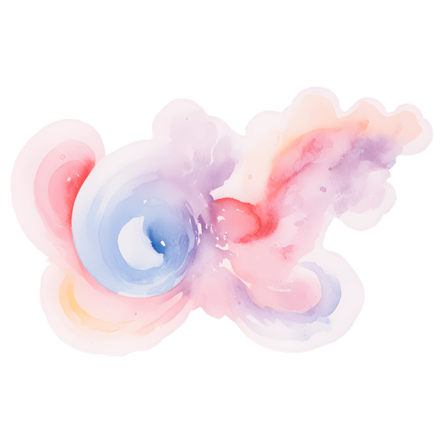 Free transparent PNG: Abstract Forms Dreamy Harmony PNG with Transparent Background