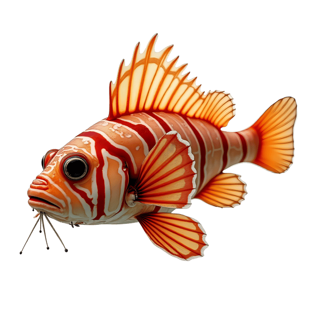 Free transparent PNG: Lionfish PNG Clipart  Unique Marine Life Design Element