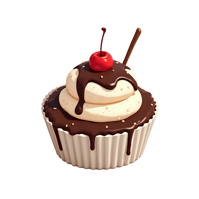 Free transparent PNG: Affogato Dessert  Chocolate Drizzle_png download, free clipart image