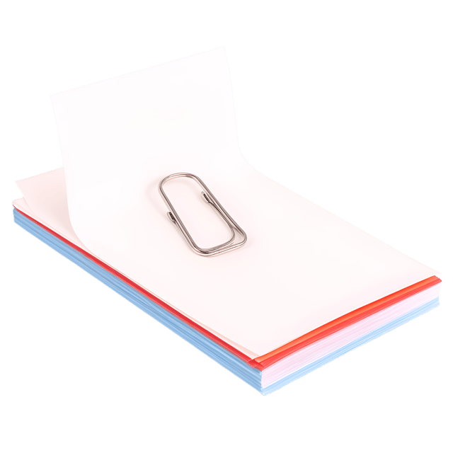 Free transparent PNG: Paper Clip Holding Papers PNG Transparent Background for Digital Use
