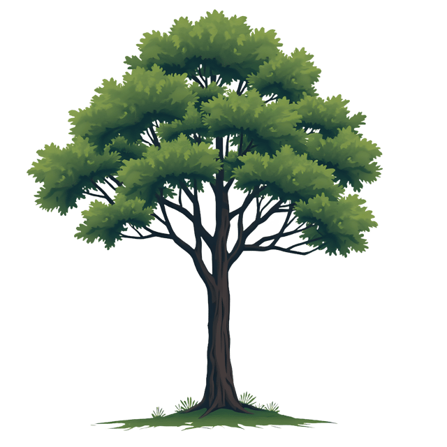 Free transparent PNG: Tall Green Tree PNG with Transparent Background for Nature and Design
