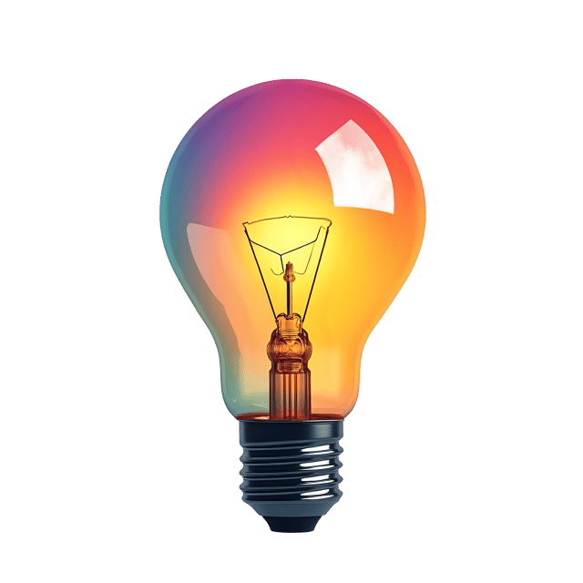 Free transparent PNG: Color-changing bulb PNG Clipart  Ideal for Lighting Projects  Decor