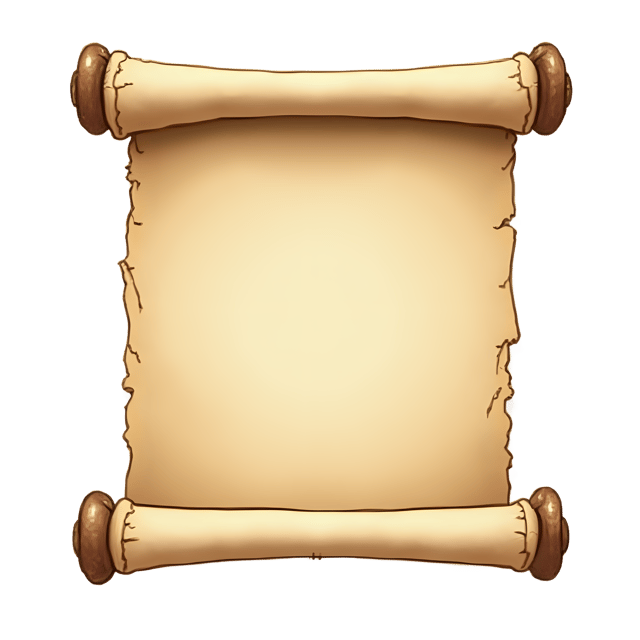 Free transparent PNG: Vintage Parchment Scroll PNG Clipart  Perfect for Historical Design  Education