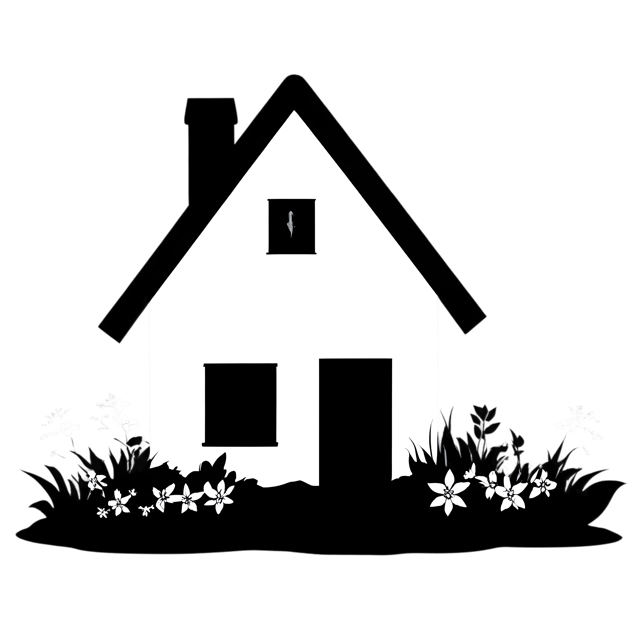 Free transparent PNG: Floral White Cottage PNG Transparent Background