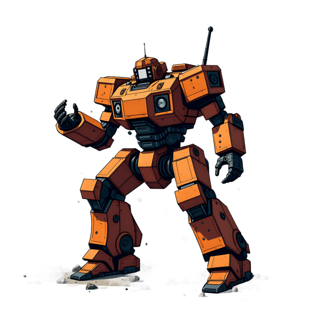 Free transparent PNG: Robot Battle Damage  Futuristic Combat Scene Clipart, free png download