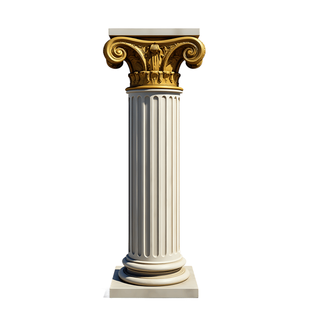 Free transparent PNG: Elegant Marble Column with Gold Accents PNG Clipart  Perfect for Interior Design  Decor