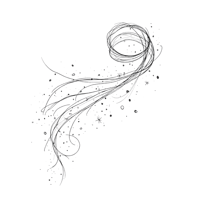 Free transparent PNG: Flutter Ribbon with Long Sparkle Ends  Elegant Clipart Design, Free PNG Download