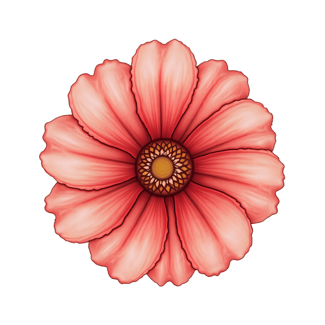 Free transparent PNG: Fabric Petal Flower  Handmade Sewing Pattern Clipart, free download png