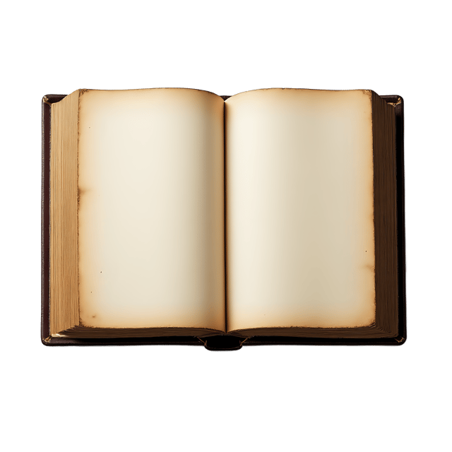 Free transparent PNG: Antique Book Page with Faded Script  Historical Clipart, free download png