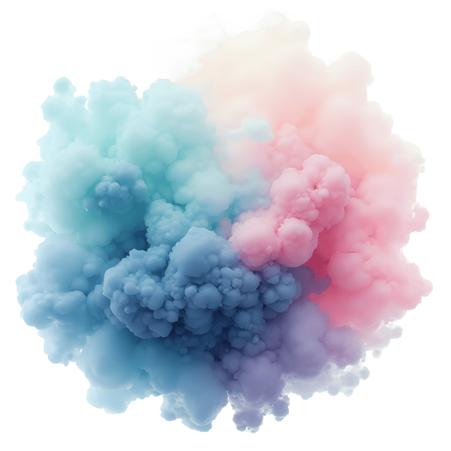 Free transparent PNG: Lush Layered Washes PNG Background for Dreamy Visual Design