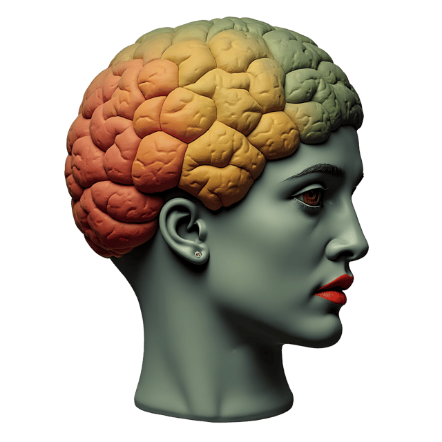 Free transparent PNG: Victorian Phrenology Head PNG Clipart  Historical and Educational Use Cases