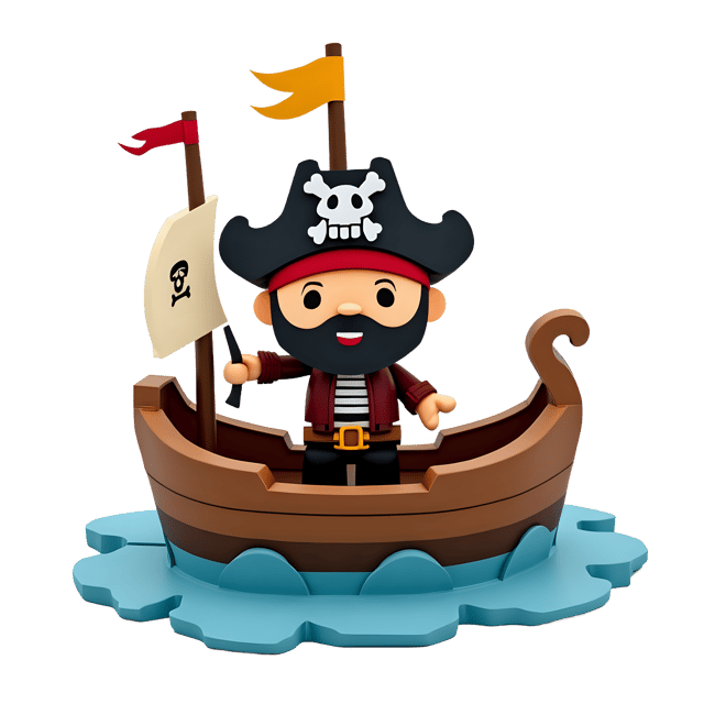 Free transparent PNG: Pirate Ship PNG Download  Classic Nautical Clipart for Kids, Games  Parties