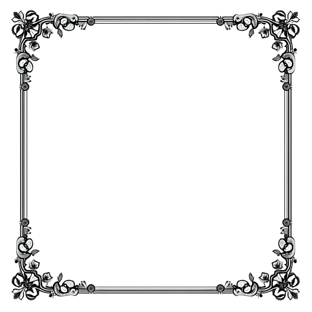 Free transparent PNG: Vintage Postcard Frame  Classic Design Clipart, free transparent png download