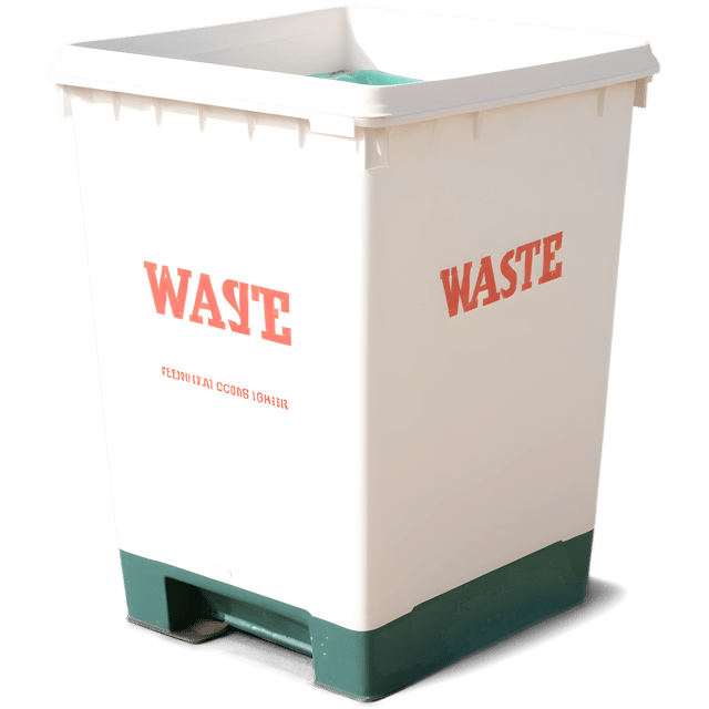 Free transparent PNG: Waste Container PNG with Transparent Background for Eco-Friendly Illustration