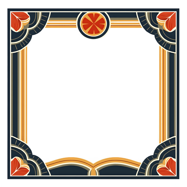 Free transparent PNG: Art Deco Frame PNG Clipart  Elegant Design Element for Various Projects