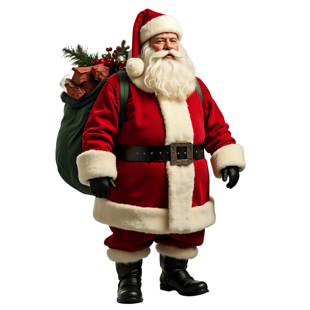Free transparent PNG: Santa Claus PNG Clipart  Perfect for Holiday Designs  Crafts