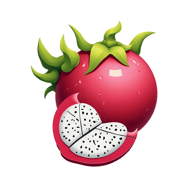Free transparent PNG: Dragon Fruit PNG Clipart  Unique Tropical Fruit for Design and Crafts