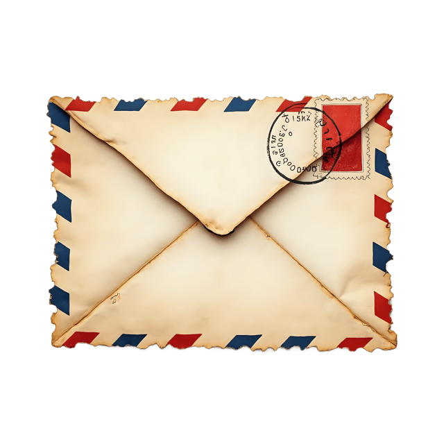 Free transparent PNG: Vintage Air Mail  Classic Envelope Clipart, free download png