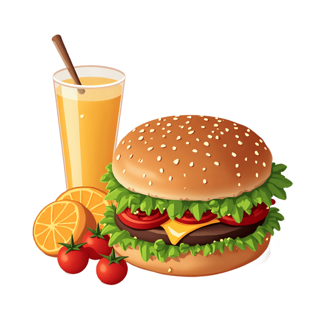 Free transparent PNG: Food Items Realistic PNG Clipart  Perfect for Design, Crafts, and Education