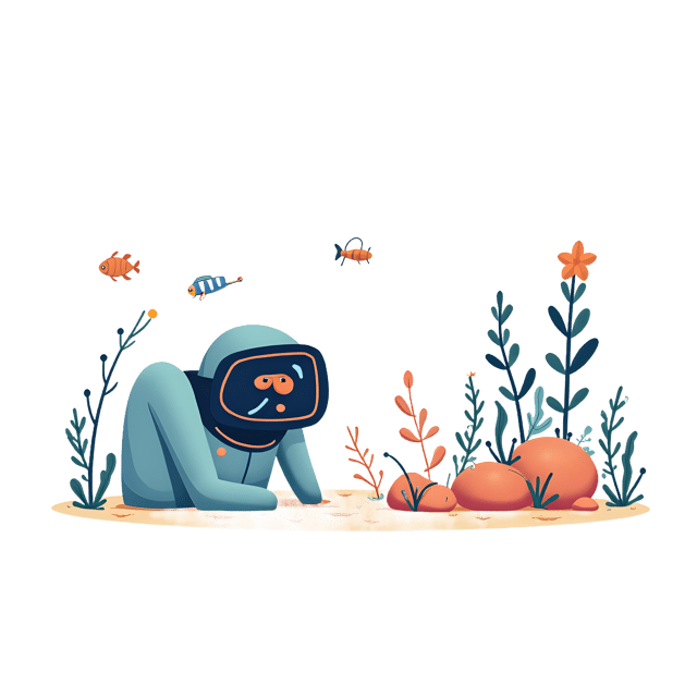 Free transparent PNG: Tiny Plankton Group Near Diver  Underwater Life Clipart, free downloadable png