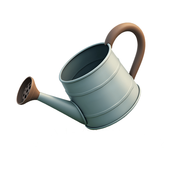 Free transparent PNG: Garden Watering Can  Free PNG Download for Horticulture Projects