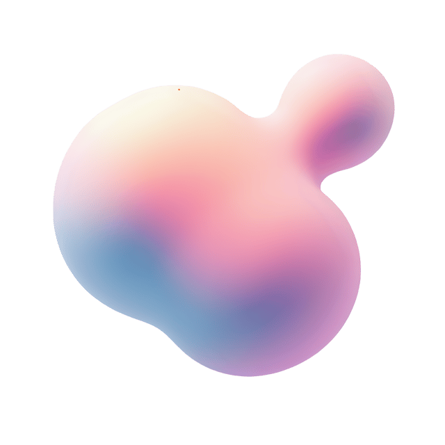 Free transparent PNG: Gradient Blob  Modern Design Element, free downloadable png