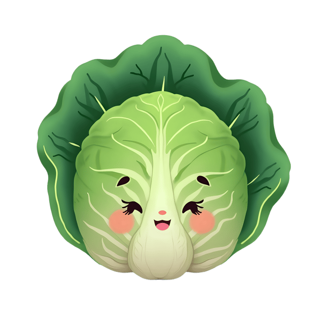 Free transparent PNG: Cabbage PNG Clipart  Ideal for Kitchen Design, Garden Illustrations  Educational Content