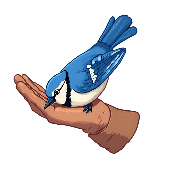 Free transparent PNG: Blue Jay Feather  Bird Clipart, free downloadable png