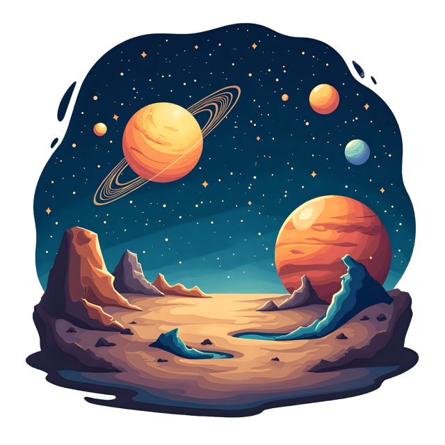 Free transparent PNG: Solar System View  Starlight Astronomy Clipart, free downloadable png