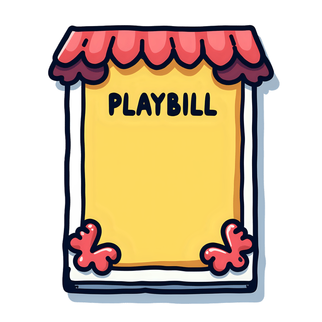 Free transparent PNG: Theatre Playbill Cover  Drama Clipart, free downloadable png