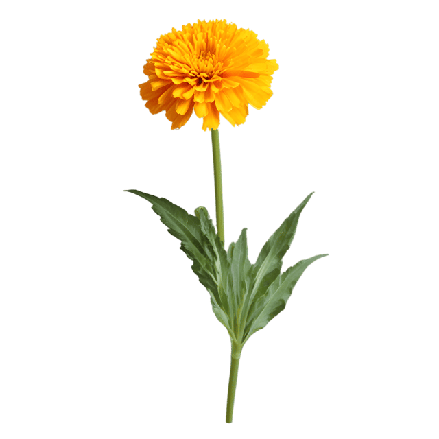 Free transparent PNG: Marigold Flower Transparent PNG for Floral Design and Crafts