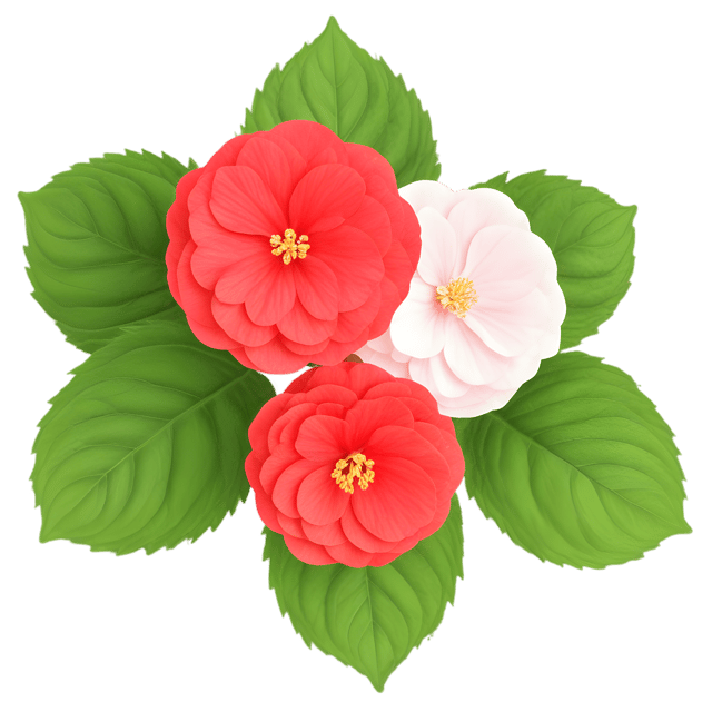 Free transparent PNG: Begonia Flower PNG Transparent Background Image for Botanical Art and Design