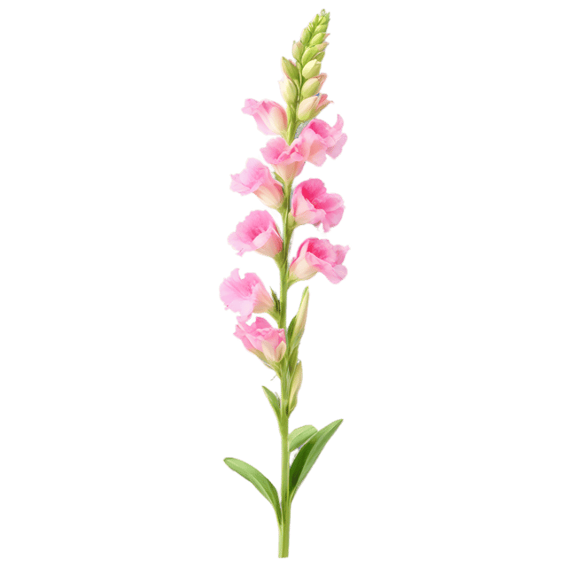Free transparent PNG: Snapdragon Flower PNG with Transparent Background for Botanical Art and Design