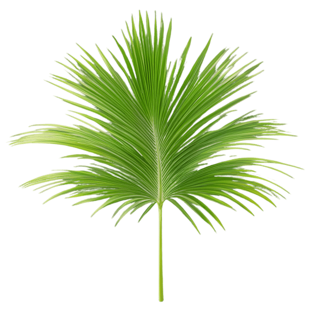 Free transparent PNG: Transparent Palm Leaf PNG for Tropical and Nature-Themed Design Projects