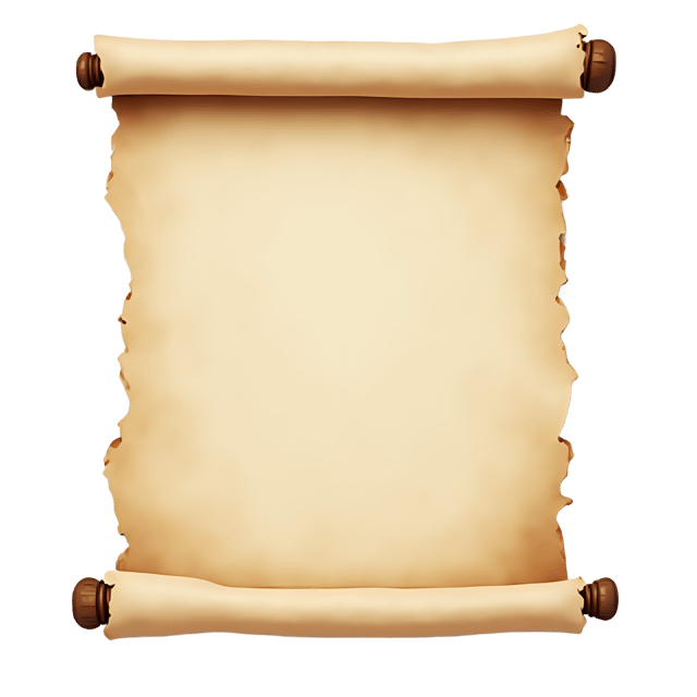 Free transparent PNG: Antique Scroll Paper Design  Free Downloadable PNG for Print and Digital Use