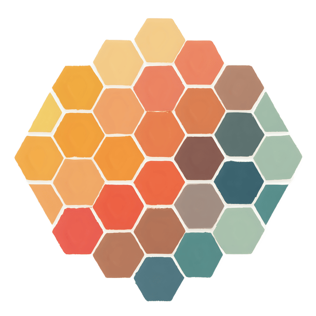 Free transparent PNG: Hexagon Tesserae PNG Clipart  Geometric Design Element