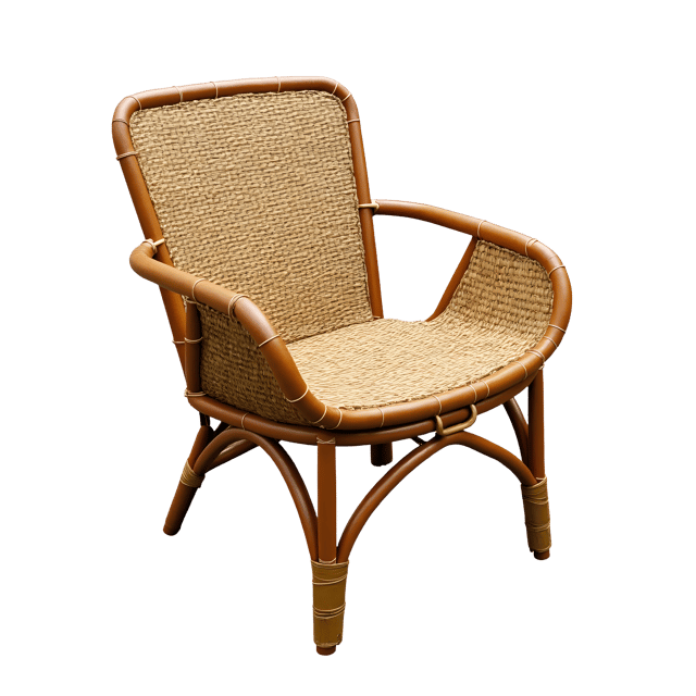 Free transparent PNG: Rattan Chair PNG Download  Perfect for Lounge Decor  Modern Interior Design