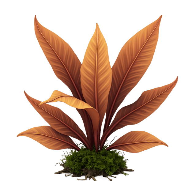 Free transparent PNG: Brown and Gold Petals with Moss  Nature Clipart, free downloadable png