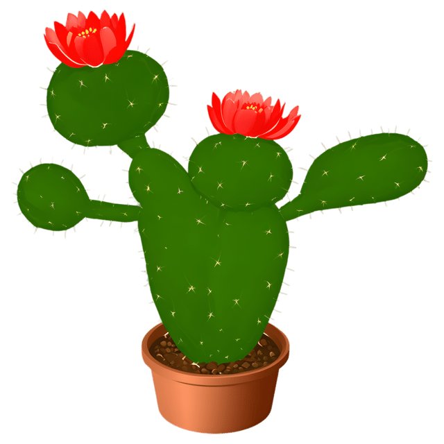 Free transparent PNG: Beavertail Cactus Transparent PNG