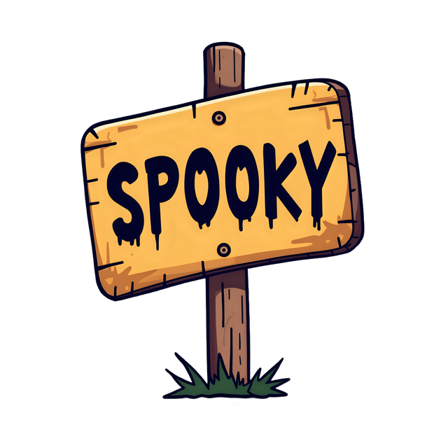 Free transparent PNG: Spooky Sign  Halloween Clipart, free downloadable png