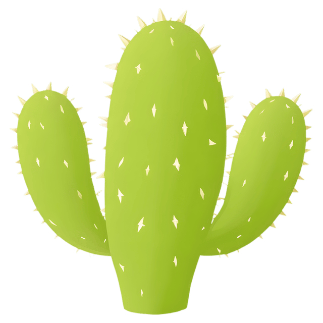 Free transparent PNG: Green Cactus PNG with Transparent Background for Desert and Plant Imagery