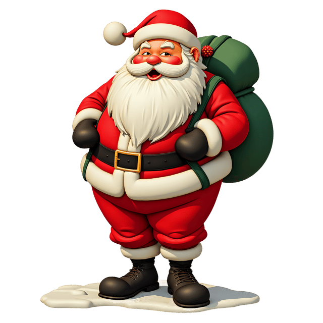Free transparent PNG: Santa Claus PNG Clipart  Perfect for Holiday Design  Crafts