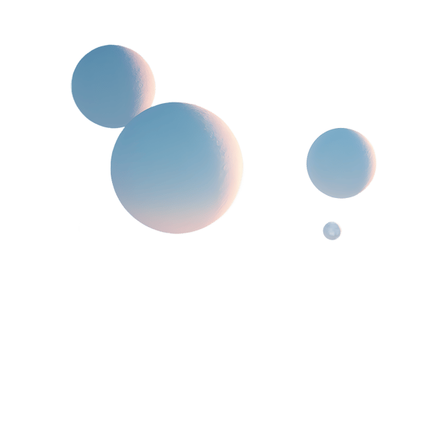 Free transparent PNG: Alien World Sky with Floating Orbs  Fantasy Art Clipart, free download png