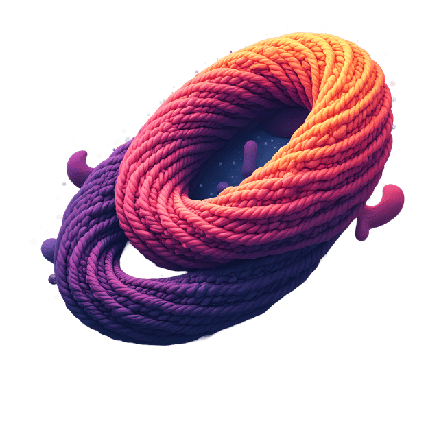 Free transparent PNG: Knit Nebula PNG with Colorful Textures for Creative Design and Decor