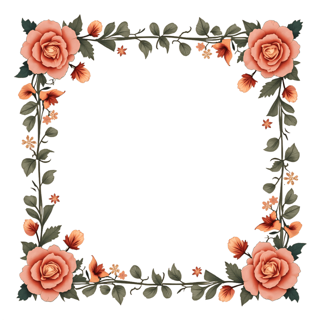 Free transparent PNG: Victorian Floral Border Decoration  Elegant Clipart Design, free png download available