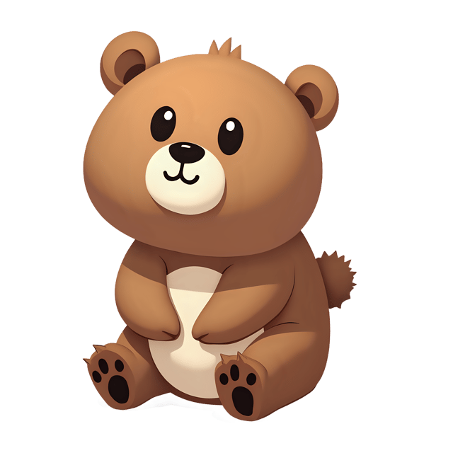 Free transparent PNG: Bear PNG Clipart  Great for Wildlife Art, Kids Projects  Decor