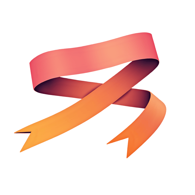 Free transparent PNG: Ombre Ribbon with Folded End  Elegant Free Download PNG