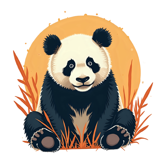 Free transparent PNG: Panda PNG Clipart  Ideal for Animal Projects  Education