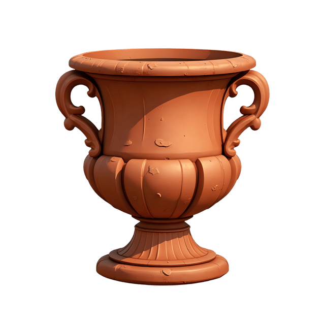 Free transparent PNG: Terracotta Urn PNG Clipart  Perfect for Ceremonial and Decorative Use